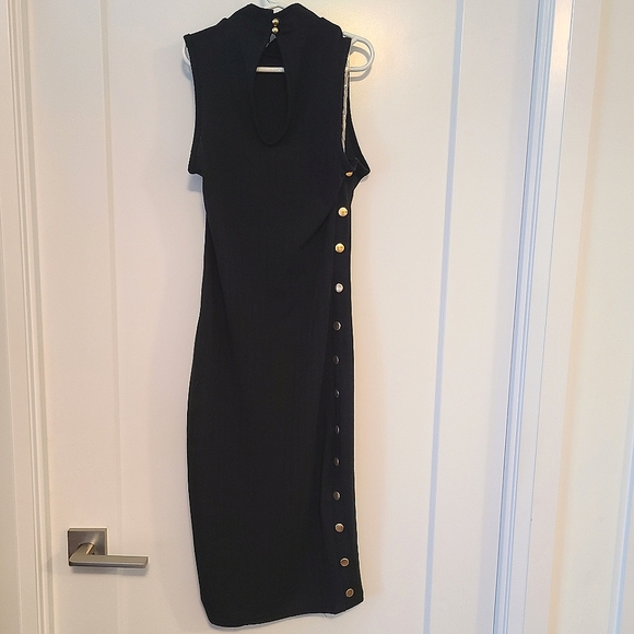 Seductions Black Dress, Size XS. - Picture 2 of 3